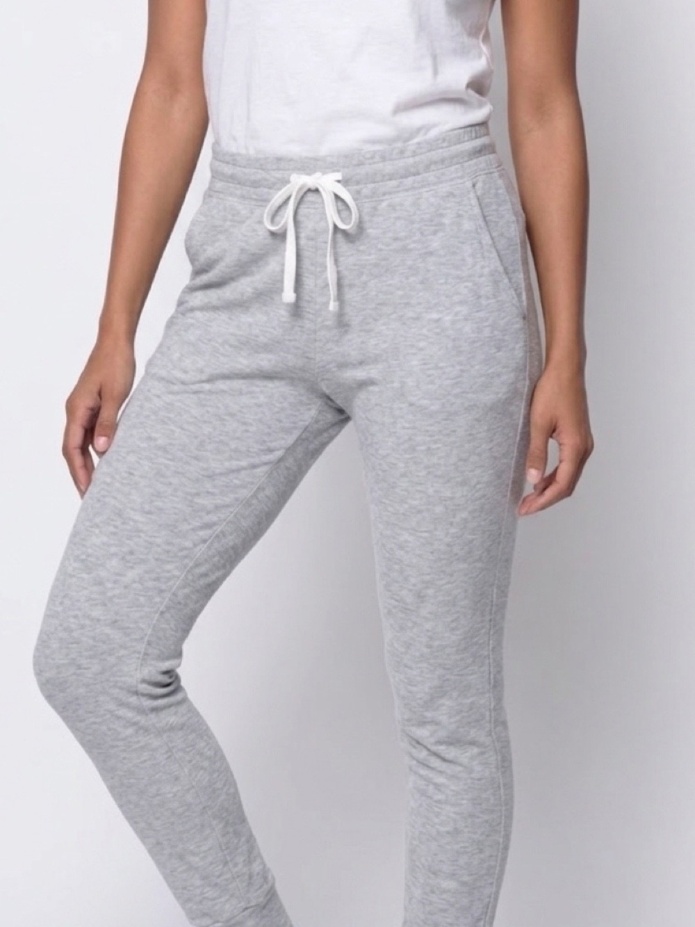 Splendid Light Gray Terry Knit pants